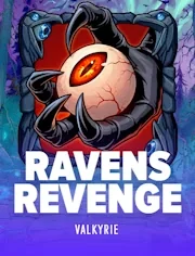 Ravens Revenge by Valkyrie: black talon gripping a red eyeball