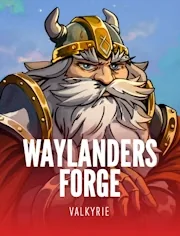 Waylanders Forge by Valkyrie: grey-bearded viking warrior in a horned helmet